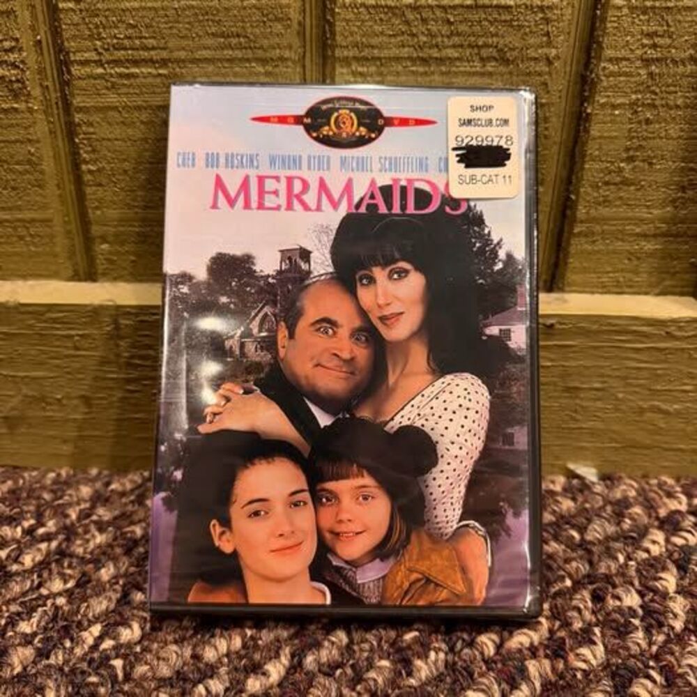 Mermaids DVD Starring Cher, Winona Ryder, and Christina Ricci